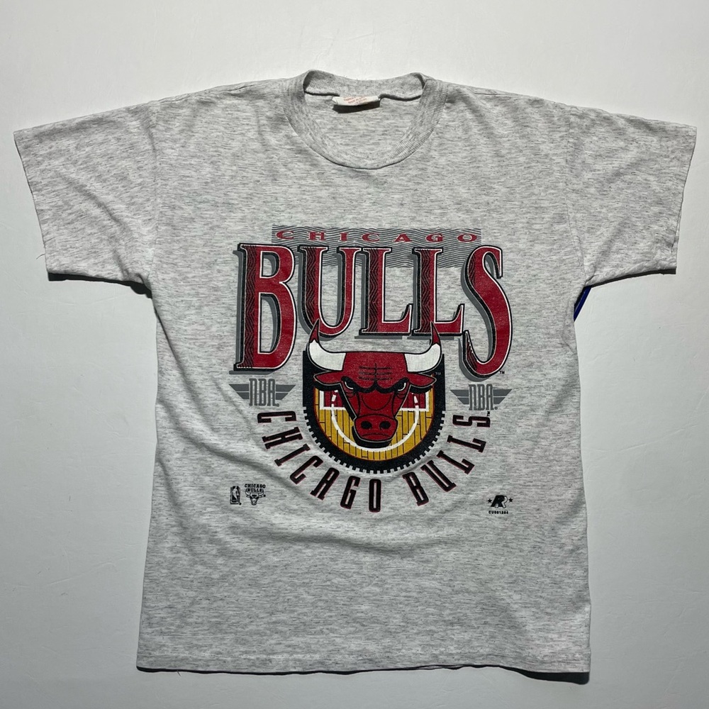 Chicago bulls nba basketball Sports Heather Gray tshirt youth medium